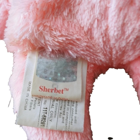 Lot of 2 TY Beanie Bear Babies - Flaky & Sherbet - Picture 7 of 7